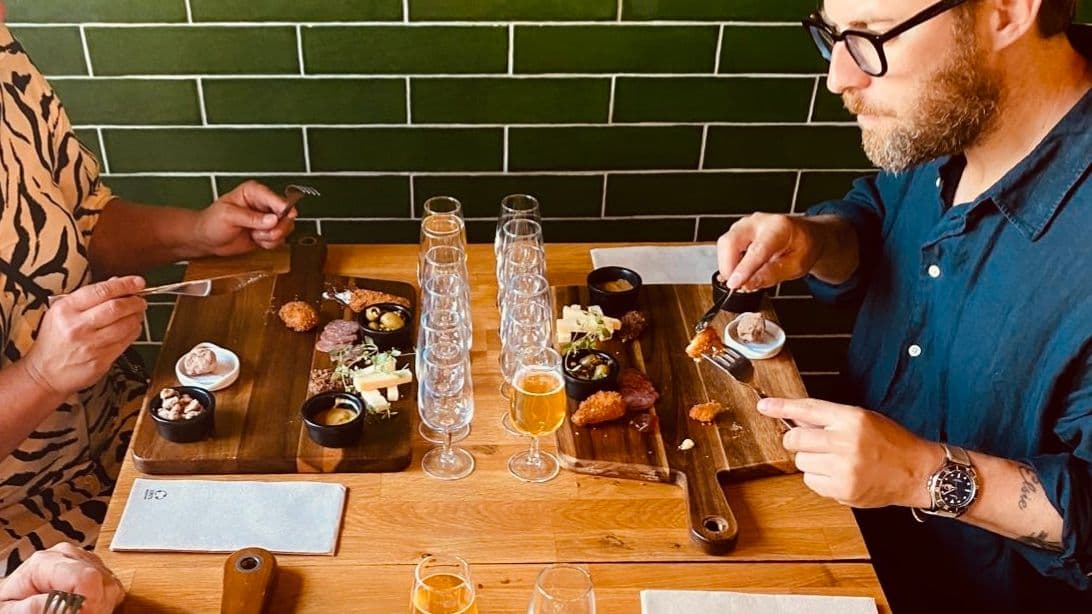Bryggeriets ölprovning de luxe