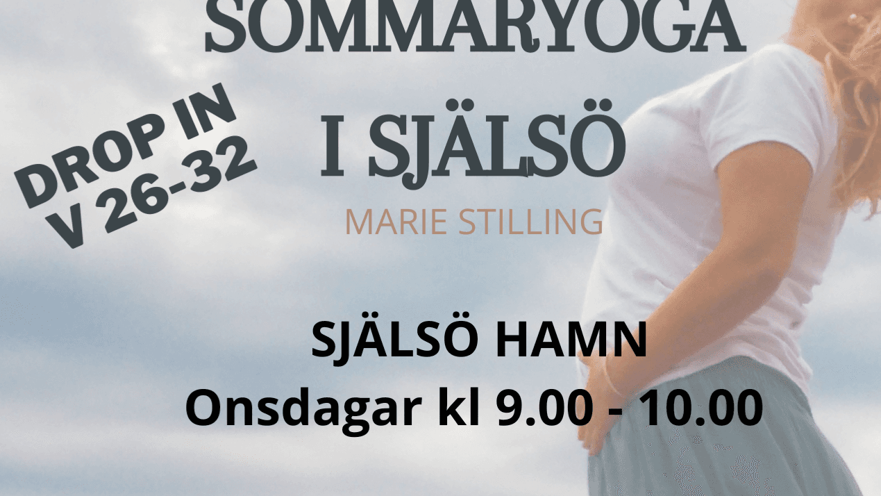 SOMMARYOGA i SJÄLSÖ HAMN