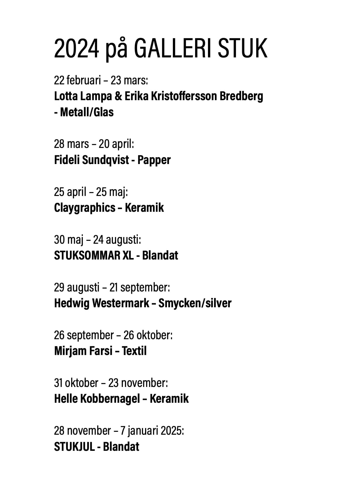 STUK - form & konst