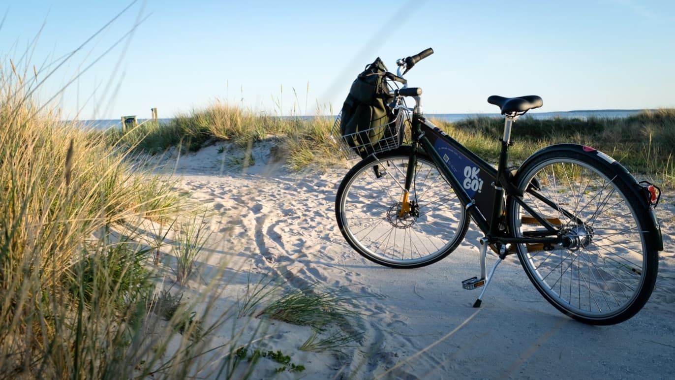 OKGO Bike Rental Hotspot Visby Busstation