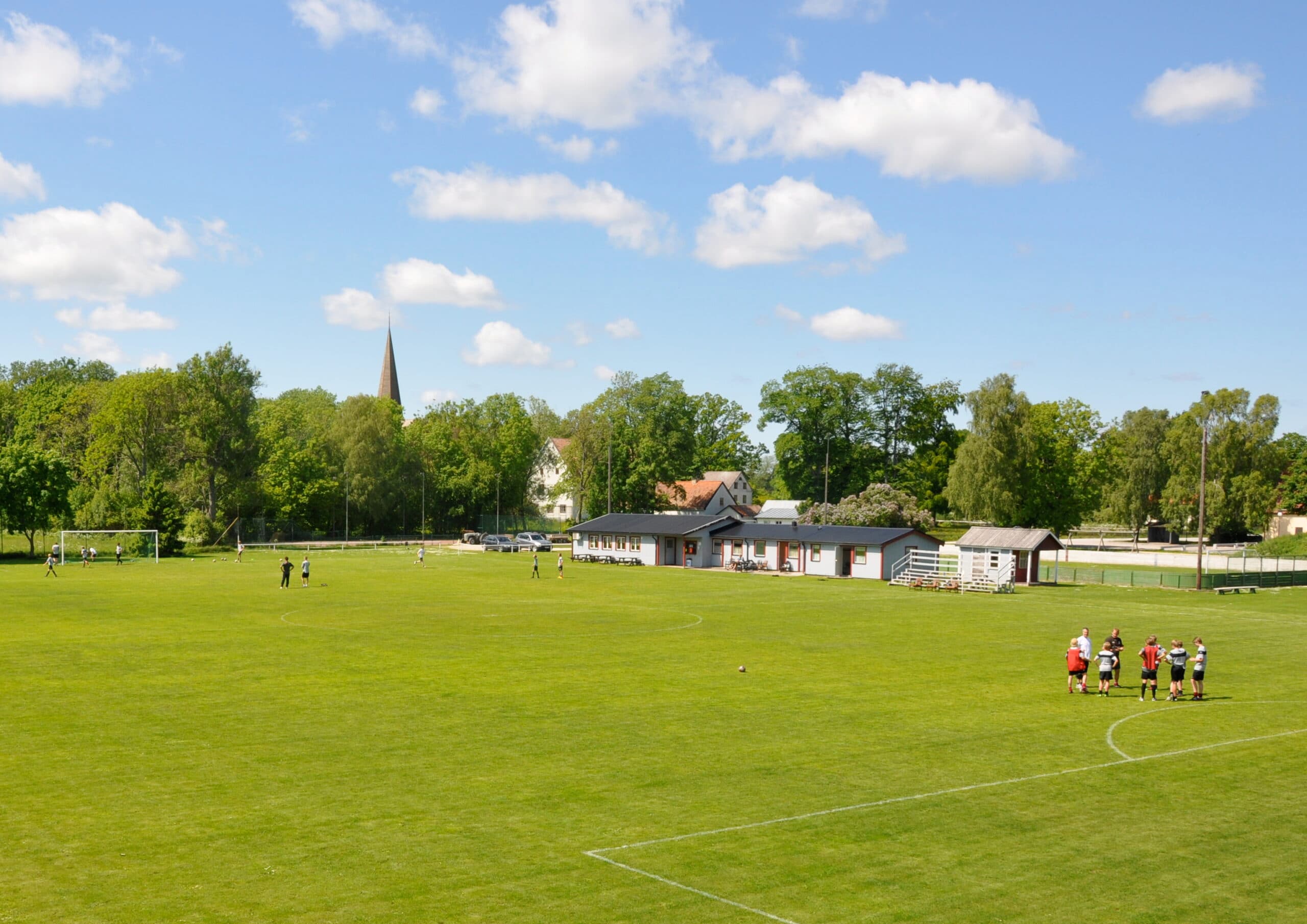 Fotbolsläger Gotland - Mat och logi på Gangvidefarm