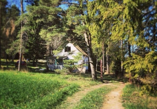 Holiday home with its own small lake on the summer island of Gotland