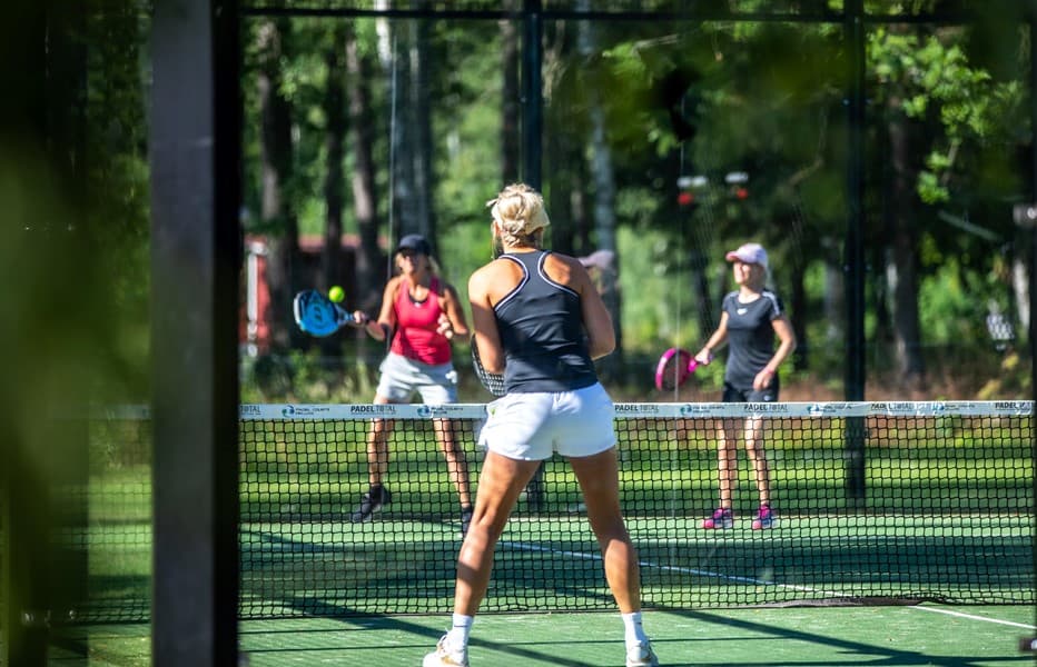 Padel på Kappelshamns Veranda