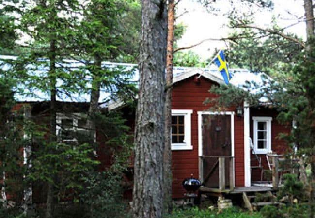 Gotland holiday surrounded by forest
