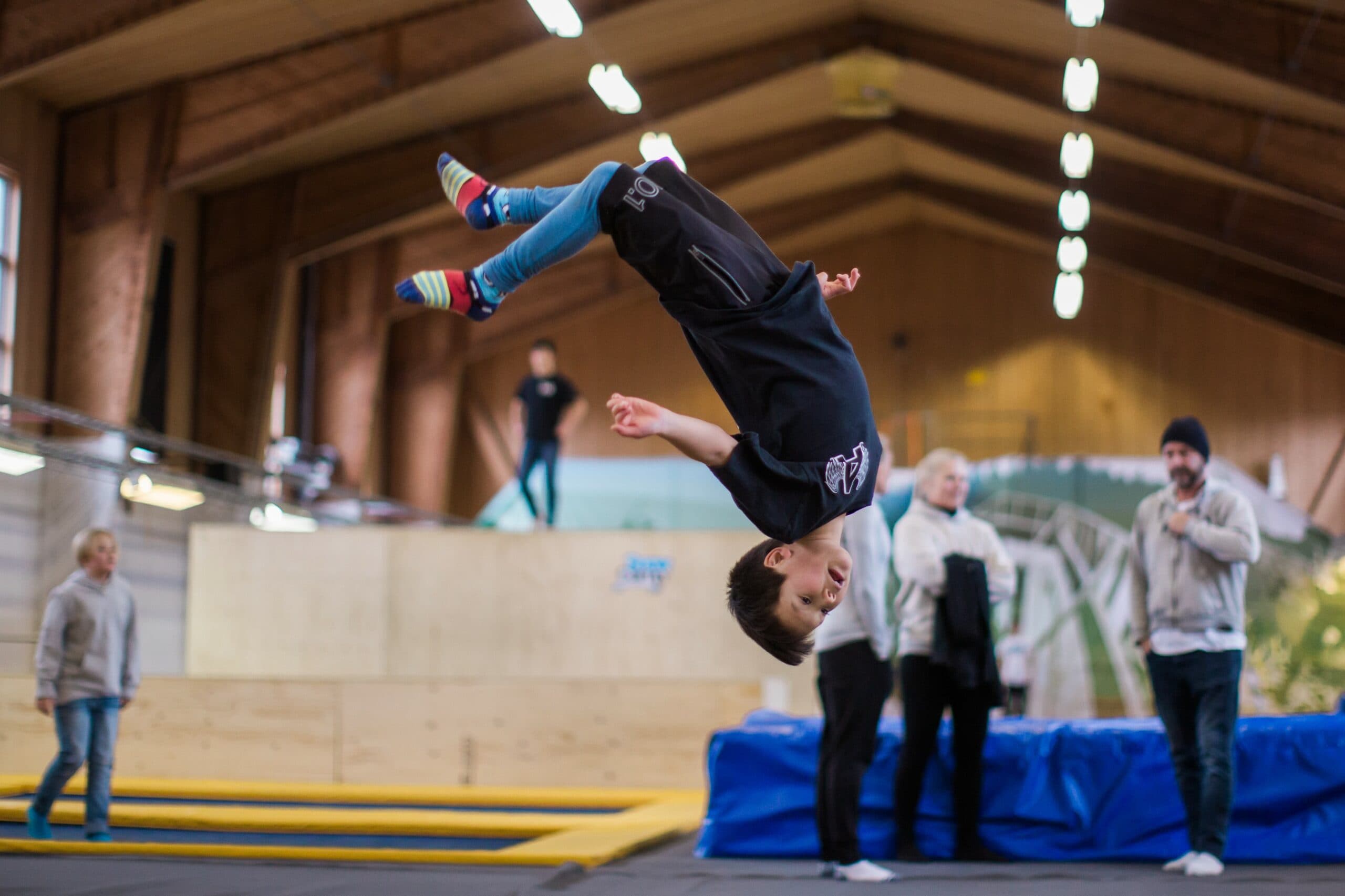 Trampolinparken i Fårösund