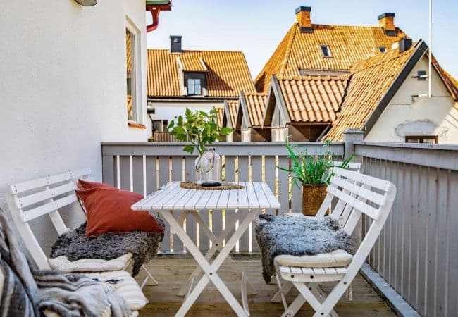 Penthouse in the middle of Visby with charm and perfect location!