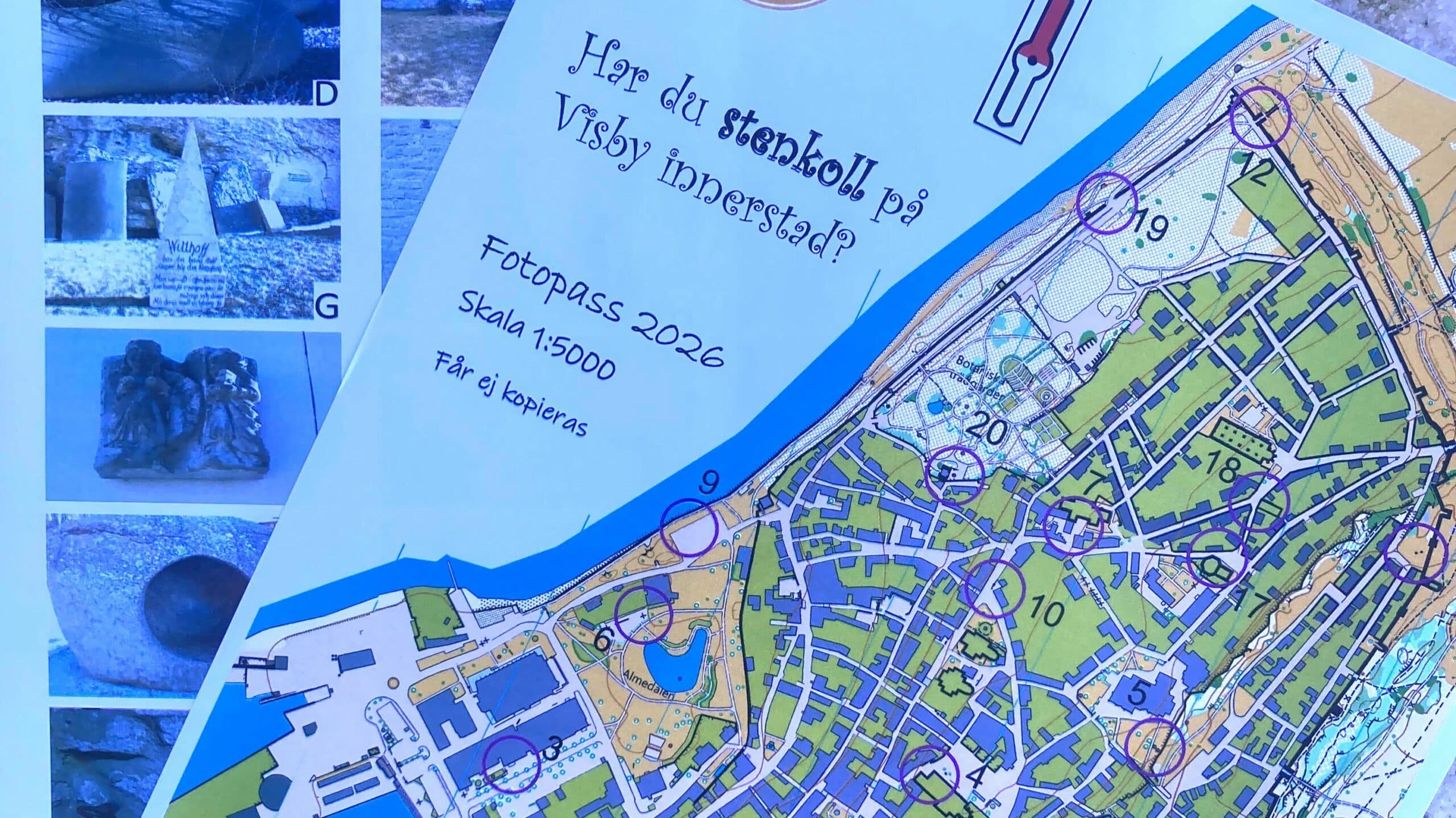 Fotopasset 2026 "Har du stenkoll på Visby innerstad"?