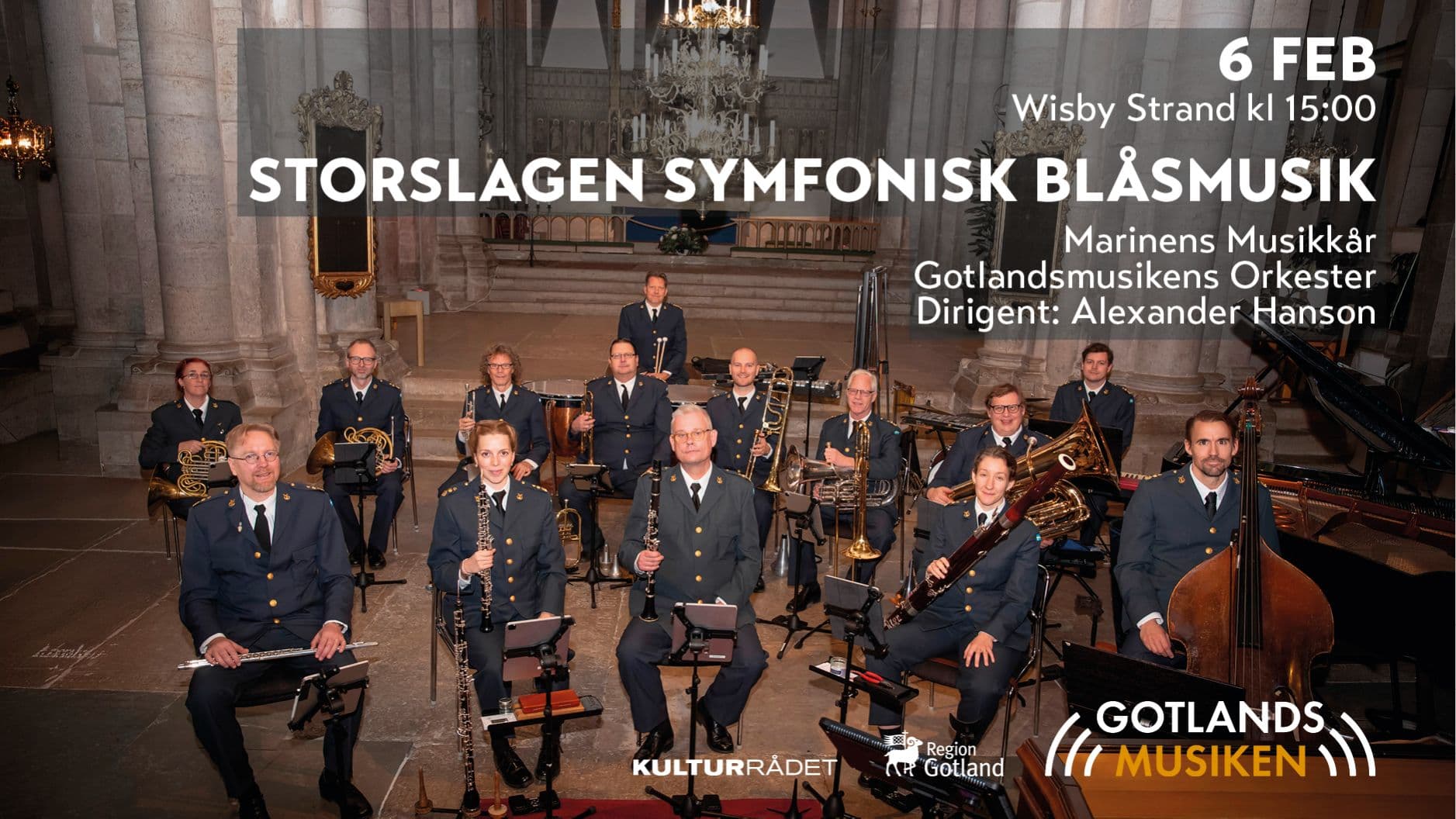 Gotlandsmusiken - Storslagen symfonisk blåsmusik