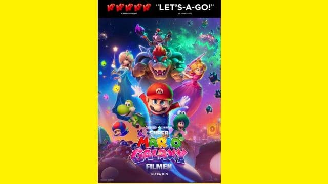 ÖSTERGARNS BIO: SUPER MARIO GALAXY FILMEN