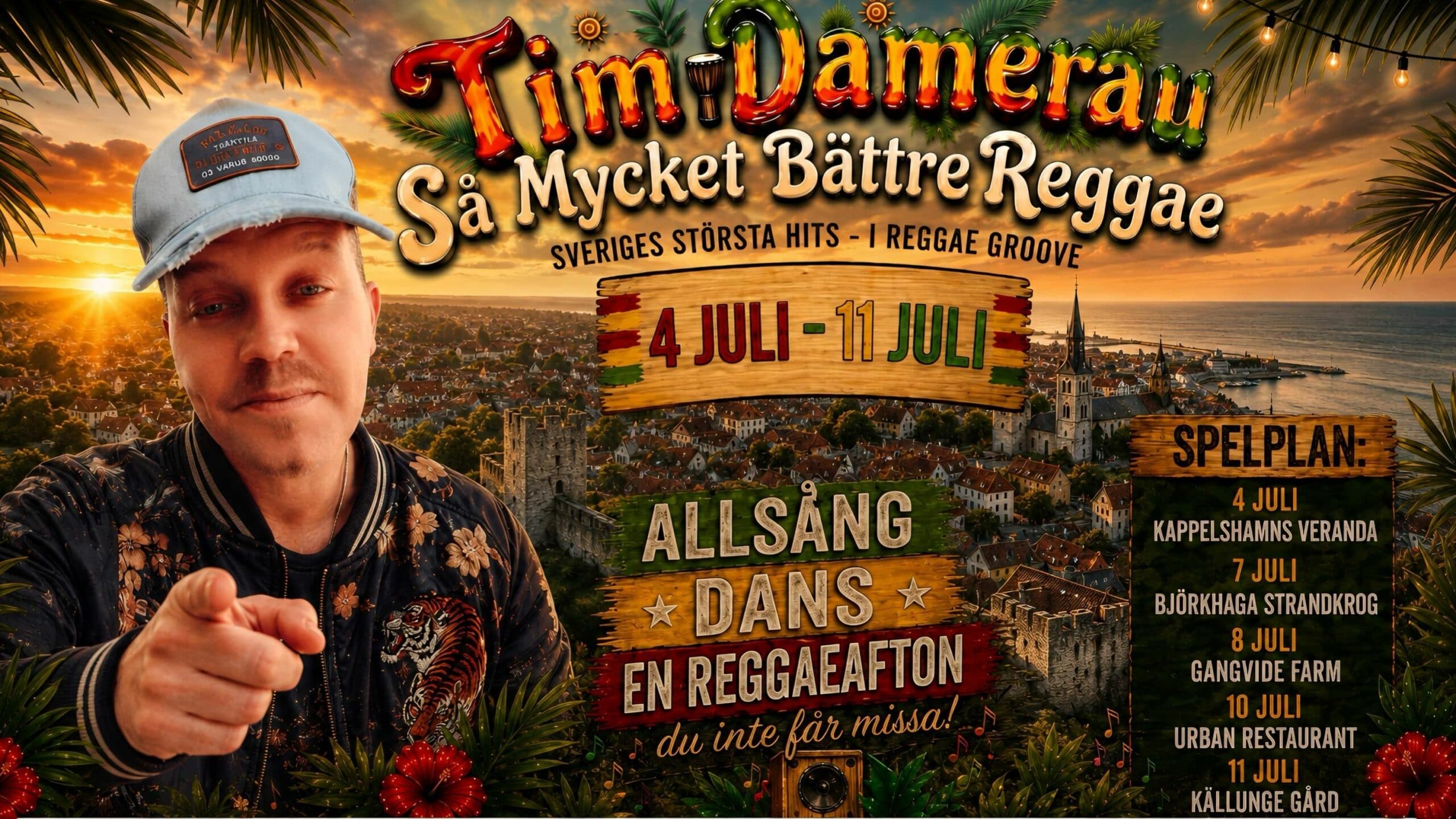 Så Mycket Bättre Reggae Tour - Björkhaga Strandkrog