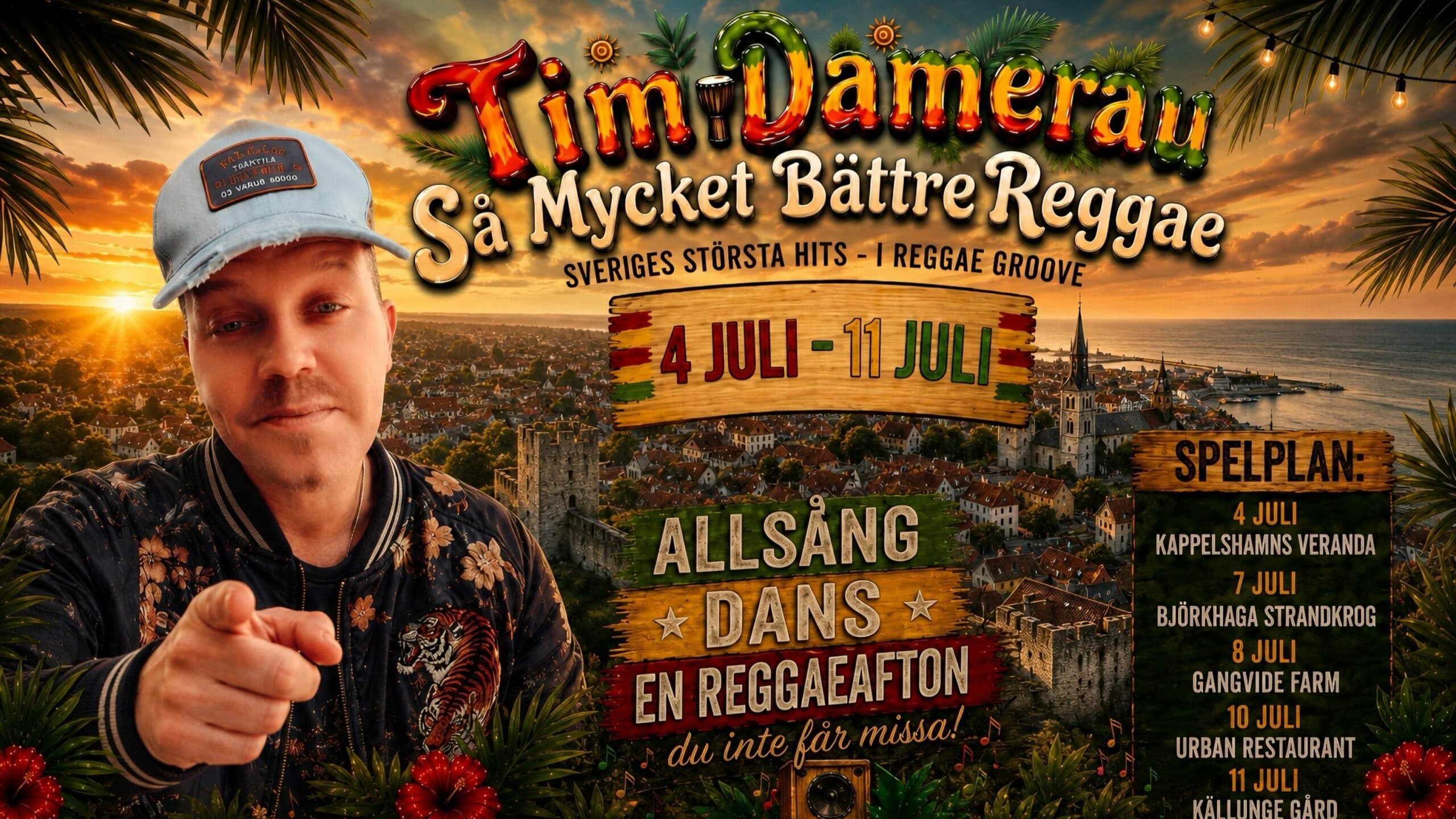 Så Mycket Bättre Reggae Tour - Gangvide Farm